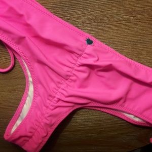 PINK thong bikini bottom